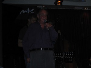 Dr. Scat singing at The Montmartre